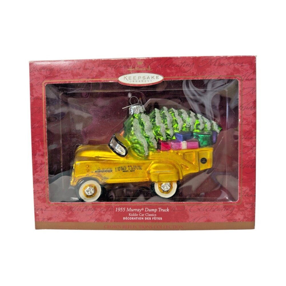 Hallmark Kiddie Car Classics 1955 Murray Dump Truck Christmas Ornament Keepsake